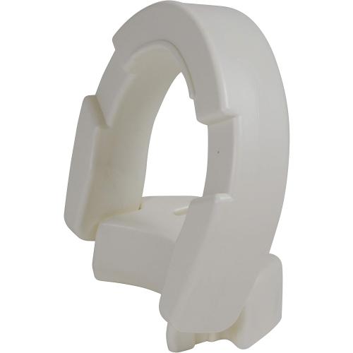 Drive Medical Hinged Toilet Seat Riser, Standard Seat, White