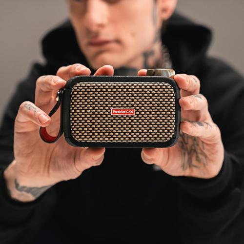 Positive Grid Spark GO 5W Ultra-Portable Smart Guitar Amp, Headphone Amp & Bluetooth Speaker with Smart App for Electric Guitar, Acoustic or Bass