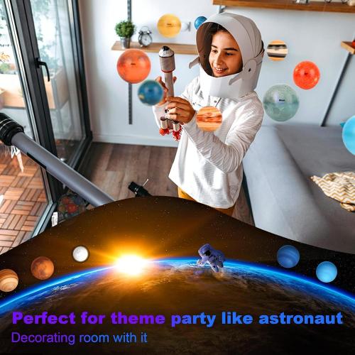 Missing  Mesh bag and Flash Cards Solar System Stress Ball for Kids and Adult 11 Piece, Anti Stress Solar Planets Balls (Planet Balls)