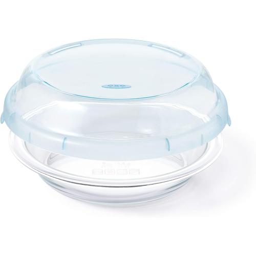 OXO Good Grips GLASS PIE PLATE WITH LID