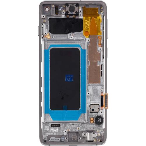 [with Frame] SWARK New TFT LCD Display for Galaxy S10 G973 LCD Touch Screen Display with Upgraded Repair Tools Kit-NO Fingerprint Function
