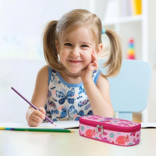 Bagseri Pencil Case for Girls - Large School Supplies Pouch for Class