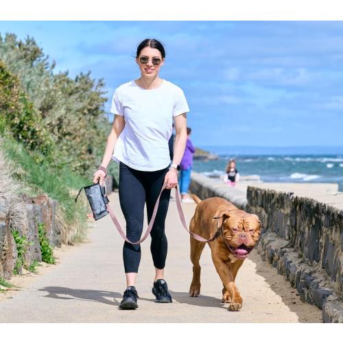 All Fur You Poop Can - Waterproof Dog Waste Bag Dispenser Attaches to Leash, Great for Hiking, Walking & Camping