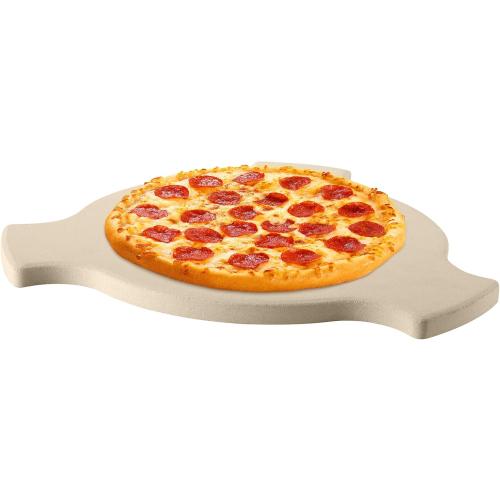 Unicook 17 Inch Smoking Stone for Akorn Kamado Grill, Cordierite Heat Deflector Pizza Stone for Charcoal Smoker, Thermal Shock Resistant Heat Diffuser Plate, Compare to Char-Griller 6201