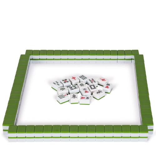 Yellow Mountain Imports Chinese Mahjong Set – Rouge Heritage – 146 Medium Tiles, Professional Set for Chinese-Style Play [中式麻將 專業套裝]