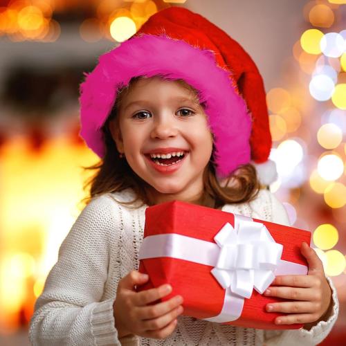 Faux Fur Fabric Precut Fur Strips 2x60inch Hot Pink Fur Fluffy Fuzzy Craft Furs for Gnomes Beard Santa Claus Hair Dwarf Cosplay Costume DIY Craft Christmas Decoration