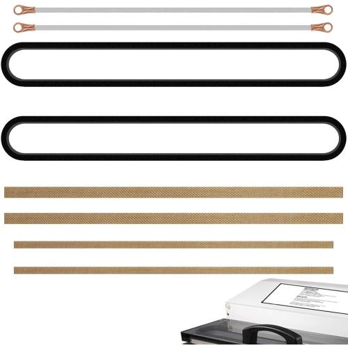 Vacuum Sealer Maintenance Kit, Compatible with Weston Pro-2100/2200/2300, Includes Heat Wires, Rubber Seals and Seal Bar Tapes