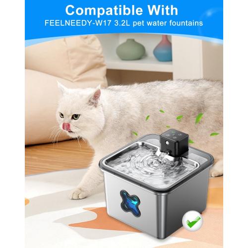8 8Pcs Cat Water Fountain Filter Compatible with FEELNEEDY FN-W17