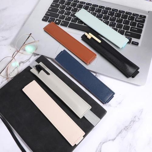 6 Pcs Elastic Pen Holder for Notebook, Adjustable Pen Sleeve Pouch with Elastic Band for Journal Planner Notebook,6 Colors
