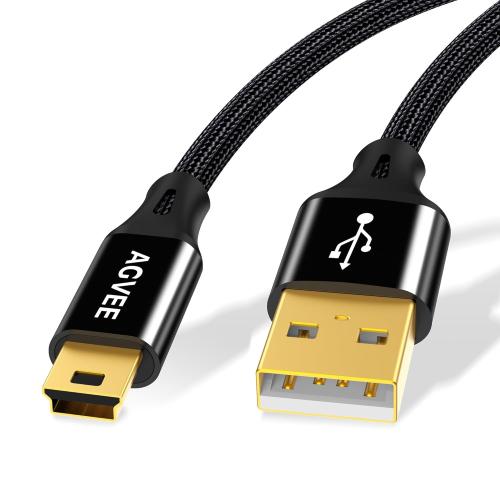 6.6ft Mini USB Cable Replacement Charger Charging Cable Cord for Leapfrog Kids Tablet, LeapPad 3 / Platinum/Ultra Xdi/Ultra Kids, LeapReader Pen, OneTouch Verio IQ, Black