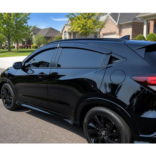 2016-2022 Tape-On Rain Guards for Honda HR-V Side Window Visor Deflectors Lx Ex Sport Ex-L HRV Durable Vent Shades 2017 2018 2019 2020 2021