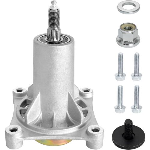 Belleone 187292 Mower Spindle for 42 46 48 54 Deck, 587819701 Mandrel Assembly Fits for Craftsman Husqvarna Ariens Poulan Pro, Replace for 192870 532187281 532187292 567253301