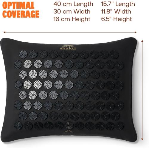 ShaktiMat Acupressure Pillow for Relaxation, Massage Neck Muscles, Relieve Stress & Tension, Similar to Acupuncture, No Needles Required