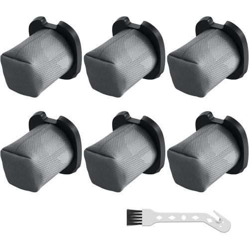 6 Pack CH701 Vacuum Filter Replacement Compatible with Shark Cyclone PET Handheld Vacuum CH700, CH701, CH701C and CH700WM, Compare to Part# XDCFCH700