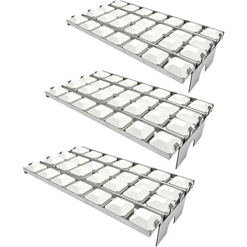 16-7/8 Heat Plate with Ceramic Briquettes Replacement Parts for Lynx L27, L30, L36, L42, L54 Gas Grill | Briquette Trays, Coal Tray Ceramic Coal for Lynx 27 30 36 54 grill