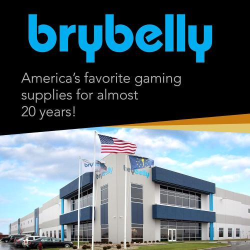 Brybelly Automatic Card Shuffler 6 Deck - Battery Operated Card Shuffler for Standard-Size Cards - Single Button Operated Card Shufflers for Poker, Blackjack, Canasta and Other Card Games