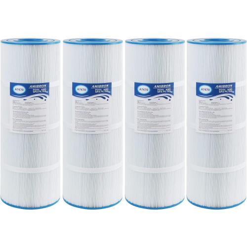 C-7470 Pool Filter Cartridge Replaces Pentair CCP320,Pleatco PCC80-PAK4 PCC80,Clean and Clear Plus 320,Filbur FC-1976,R173573,178580, L:20 xOD:7, 4X80 sq.ft. 4 Pack