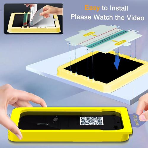 Ferilinso [Auto Dust Install] 3 Pack Inside Screen Protector for Samsung Galaxy Z Fold 7 [Phone Case Friendly], with 3 Pack Back Tempered Glass Film Accessories