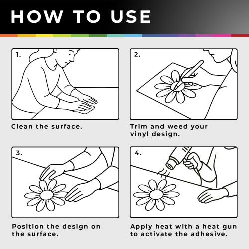 VViViD Premium Satin Chrome Silver Craft Vinyl Roll 1ft x 5ft – Bubble-Free Air Release – Heat-Activated Adhesive for Strong, Permanent Bond – Ideal for Decals & DIY Crafts