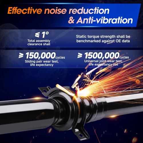 976-986 Rear Drive Shaft Prop Shaft Driveshaft Assembly [AWD] Fit for Dodge Charger 2015-2019 | Chrysler 300 2015-2019, OE 68212031AC, 68261528AD