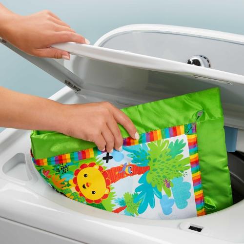 Fisher-Price Baby Playmat Rainforest Music & Lights Deluxe Gym with 10  Activities & Toys for Developmental Play for Newborns Ages 0  Months