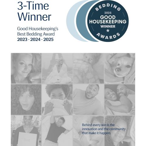 REST® Evercool® Cooling Comforter, Twin/Twin XL, Blanket for Hot Sleepers, All Season Bedding to Keep Cool for Night Sweats, Breathable Lightweight Blanket, 68x90 Inches, Cool Gray