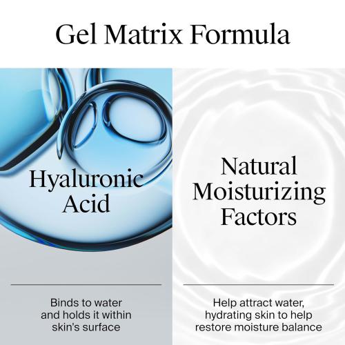 Neutrogena Hydro Boost Gel Cream, 48 Hr Hydration for Normal/Dry Skin, Fragrance Free, Face Moisturizer with Hyaluronic Acid, 1.7 oz. & Trial Size Hydro Boost Facial Cleanser, 0.5 fl oz (damage box )