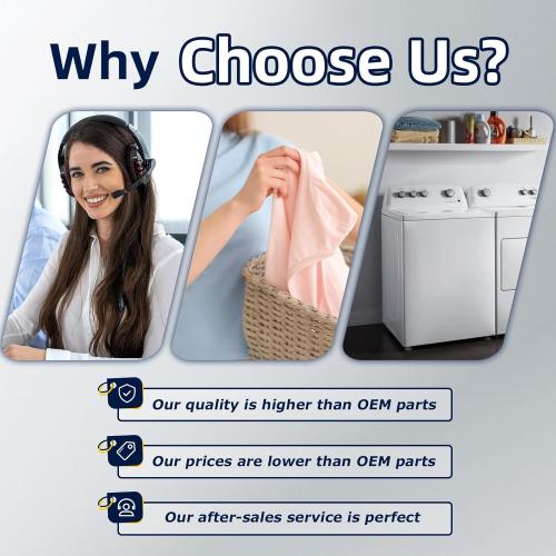 W10919003 W10775446 Washer Drain Pump Compatible with Whirlpool Maytag Kenmore Inglis Crosley Amana Admiral Roper, Replace 4461359 AP6038235 PS11770076 EAP11770076 B25-3A04