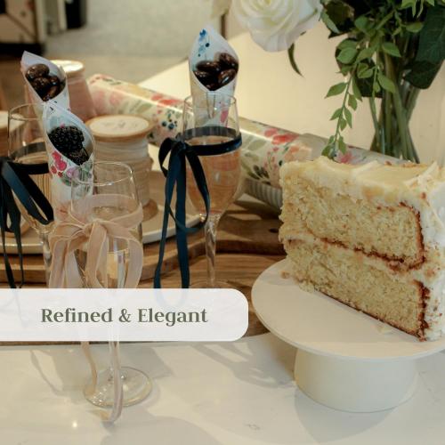 7-Inch CREAM Cake Pedestal Stand, Elegant Creme Aluminum Dessert Stand, Perfect for Wedding Cakes & Birthday Celebrations, Ideal for Parties & Special Events, Home Decor, Kitchen Accents & Serving