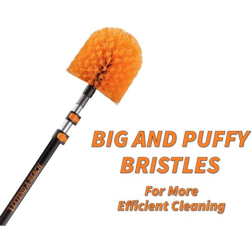 20 Foot High Reach Duster Kit with 4-12 ft Extension Pole // High Ceiling Duster Cleaning Kit with Telescopic Pole // Cobweb Duster // Feather Duster and Ceiling Fan Duster // The Ultimate Dusting Kit