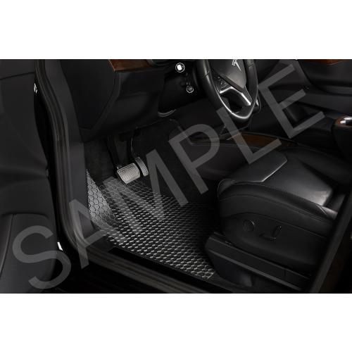 TOUGHPRO Floor Mats Accessories Set   3rd Row for Kia Telluride All Weather Heavy Duty Black Rubber 2020 2021 2022 2023 2024 2025