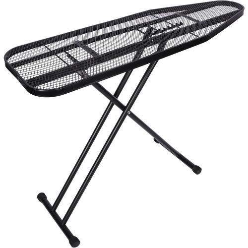 Size 47x16 Ironing Board Full Size, Metal Construction Iron Board with Extra Thick Heavy Duty Padded Cover, Stable Structure, Anti-Skid Feet (47x16)