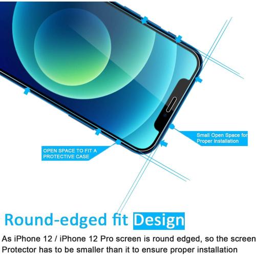 NEW'C for iPhone 15 Pro Max Screen Protector Installation Tool Included