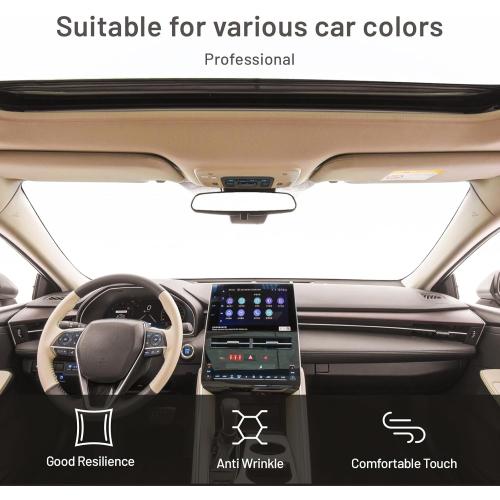Auto Headliner Fabric 96 L × 60 W Mesh Type with Foam Backing - Tube Packaging - Brown Interior Replacement Material for Car/Truck/SUV/RV Roof - Home Repair/DIY Headliner Material