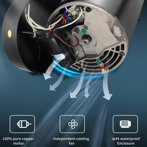B2854 Pool Pump Motor,1.5HP pool pump motor, 3450 RPM, 56Y Frame,115V/230V PSC Motor w/1.1 Service Factor,Compatible with Century, Smith & Major Pool/SPA Systems,Square Flange Pool Motor