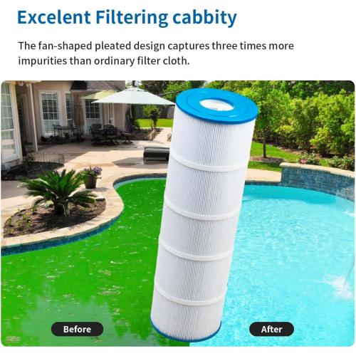 C150S Pool Filter Cartridge Compatible with SwimClear CX150XRE, C-9441, PA150S,Ultral-D4, 150 sq.ft.Cartridge,1 Pack each, 4 total