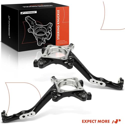 A-Premium 2 x Front Suspension Steering Knuckle Compatible with Toyota 4Runner 2015-2019 & Lexus GX460 2016-2018