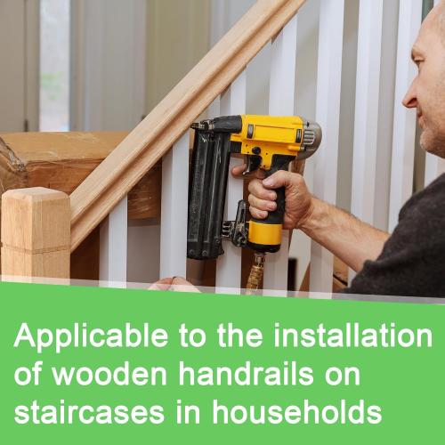 Bonerwhite 2 Pcs 3.5x3.5x48 in Solid Oak Stair Newel Post with A Single Groove Notched Wood Balusters for Staircase Handrails Interior Wood Newel Post Interior Railing for Stair Handrails Railing Kit