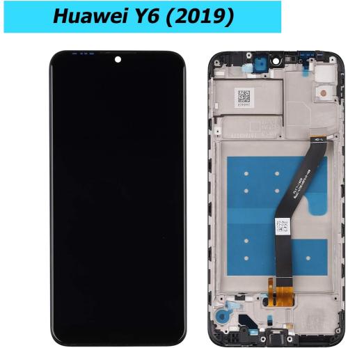 LCD Compatible with Huawei Y6 2019 Y6 Prime 2019 Y6 Pro 2019 MRD-LX1 MRD- LX2 MRD-L21A MRD-L21 MRD-L22 6.09 inch Black LCD Touch Screen Display with Frame Tools