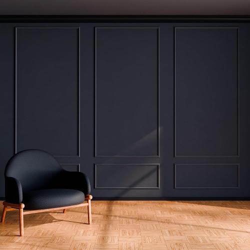 Pangda Peel and Stick Wall Molding Kit, 3D Premade Accent Molding Wainscoting Panel for Interior Wall Moulding Decor, Ready to Assemble Wainscoting Accent Panel(3 Set,48 x 80 in)