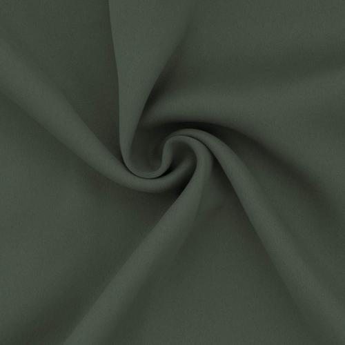 Easy-Going Blackout Curtains for Bedroom, Solid Thermal Insulated Grommet and Noise Reduction Window Drapes, Room Darkening Curtains for Living Room, 2 Panels (52x46 in,Greyish Green)