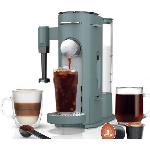 Ninja Pods & Grounds Coffee Maker, K-Cup Compatible, Sage Green, PB051SG