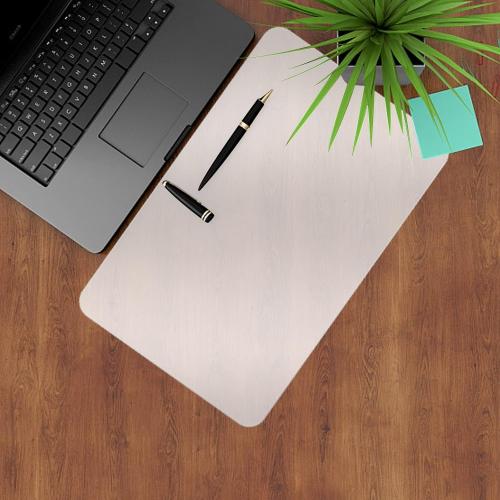 Tecmisse  Plastic Placemat Heat Resistant Washable Table Mats, Clear Placemats for Table, Dining, Kitchen, Crafting and Shelf Liner, 17 x 11 Inch