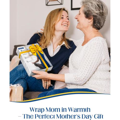 Heating Pad for Neck Shoulders and Back, Weighted Electric Heat Pad for Full Body Relax, 22 x 37 Large Heated Pad 6 Heat Levels 4 Auto-Off, Fathers Day Dad Gifts Birthday Gifts for Women Men Husband
