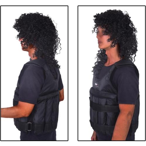 Adjustable Weighted Vest 110lbs - Weighted Workout Vest ***VEST ONLY ***Heavy Duty Weighted Exercise Vest For Functional Training, Slim Design Weighted Running Vest, Weight Vest for Men and Women