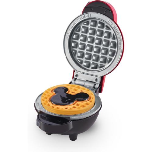 Dash MultiMaker Mini System Removable Plate Set - Ceramic, Nonstick Replacement Plates for Fun-Shaped Waffle Breakfast - Waffle Maker Not Included - 4-Inch - Two-Pack - Mickey & Minnie