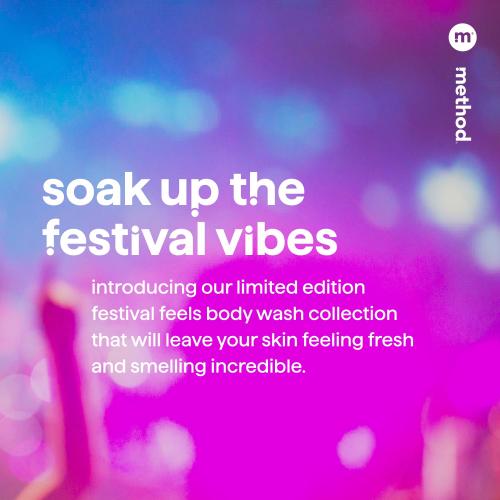 Method Limited Edition Body Wash, Hip Hop Heat with notes of Hibiscus, Jasmine Leaf, and Lychee, 18oz