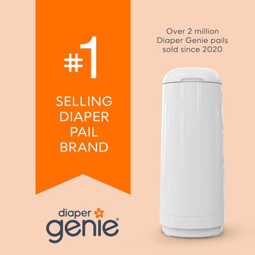Diaper Genie Essence Pail, White