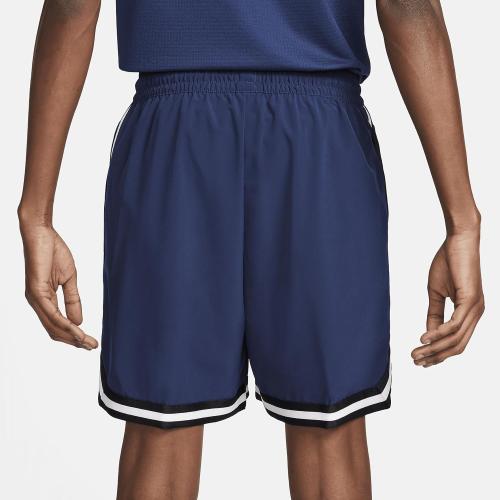 Size XL ...Nike DNA Men's Dri-FIT 6 UV Woven Basketball Shorts (Midnight Navy/Black/White, FN2659-410) Size Small
