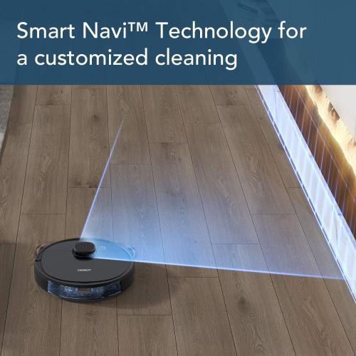 ECOVACS DEEBOT OZMO 950 2-in-1 Robot Vacuum Cleaner & Mop with Smart Navi 3.0 Technology, Up to 3 Hours of Runtime, Multi-Floor Mapping, 3 Levels of Suction Power, Hard Floors & Carpets, and Pet Hair‼️Light dirt‼️